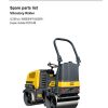 Dynapac CC950 Parts Operation Maintenance Manual PDF 2
