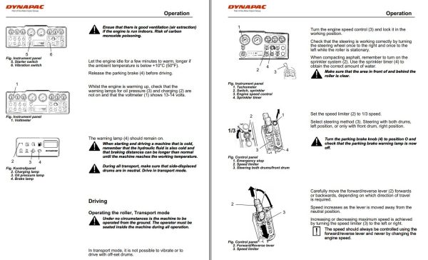 Dynapac CG333HF Operation Maintenance Manual PDF 2