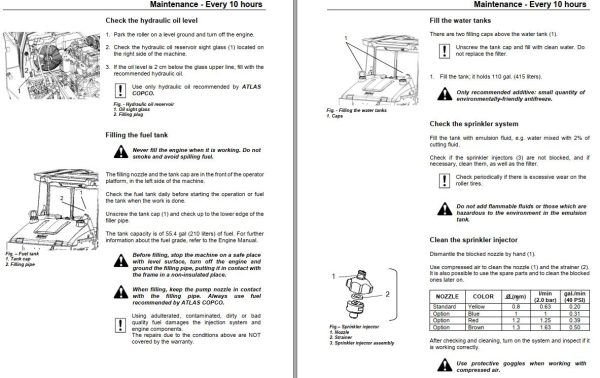 Dynapac CP2100 CP2100W Operation Maintenance Manual PDF 2