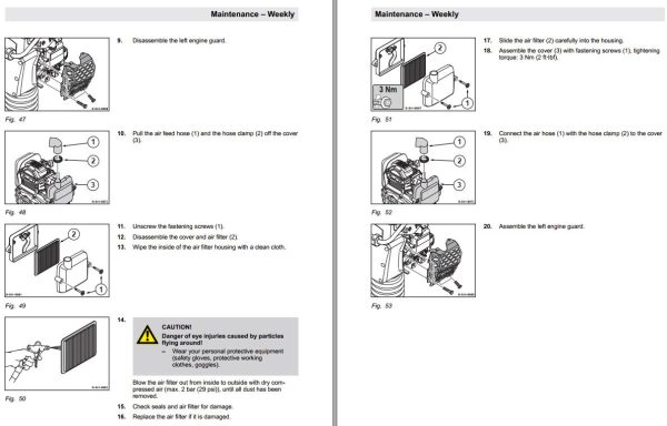 Dynapac Light DR6X Parts Operating Maintenance Manual PDF 3