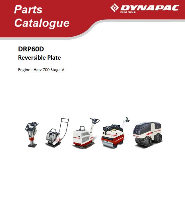Dynapac Light DRP60D Parts Catalog PDF 1