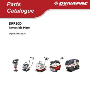 Dynapac Light DRR20D Parts Catalog PDF 1