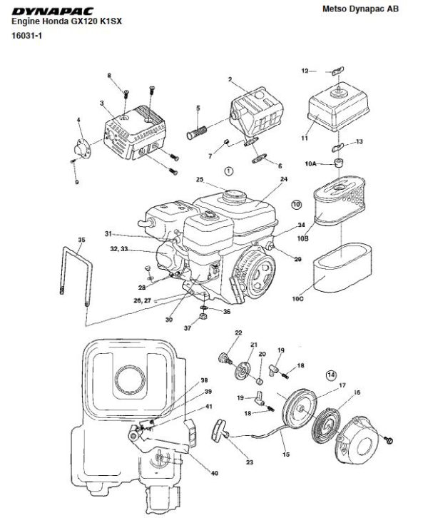 Dynapac Light LF15 Parts Catalog PDF 1