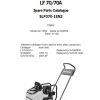 Dynapac Light LF70 LF70A Parts Catalog PDF 1