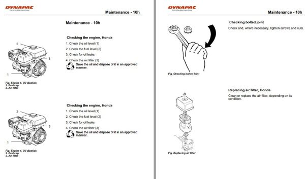 Dynapac Light LF90 Operation Maintenance Manual PDF 2