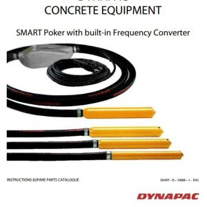 Dynapac Poker With Built in Frequency Converter SMART Instruction Spare Parts Catalogue