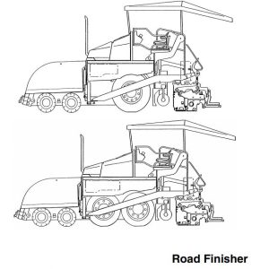 Dynapac Road Finisher DF115P DF135P Operation Manual PDF 1