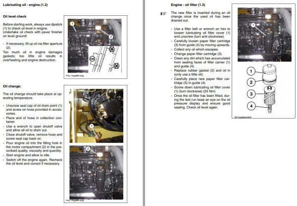 Dynapac Road Finisher DF115P DF135P Operation Manual PDF 2