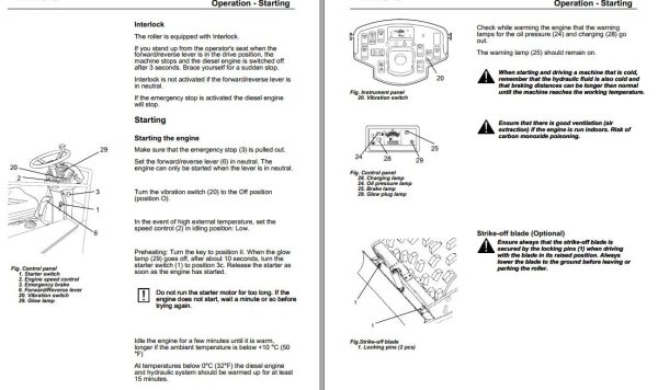 Dynapac Roller CA144 Operation Maintenance Manual PDF 2