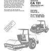 Dynapac Roller CA151 Operation Manual PDF 1