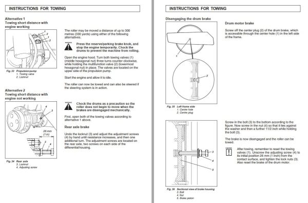 Dynapac Roller CA152A Operation Manual PDF 2