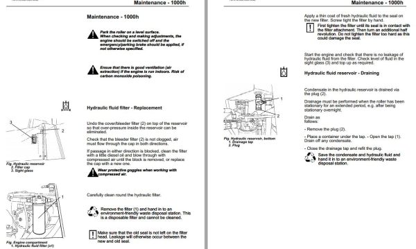 Dynapac Roller CA250 CA250 II Operation Maintenance Manual PDF 2