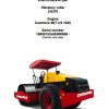 Dynapac Roller CA270 Operation Maintenance Manual PDF 1