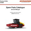 Dynapac Roller CA4600 Parts Manual PDF 1