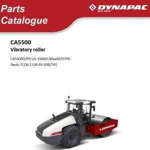 Dynapac Roller CA5500 Parts Catalogue PDF 1