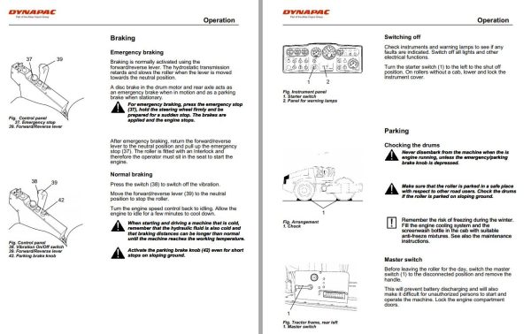 Dynapac Roller CA602 Operation Maintenance Manual PDF 2