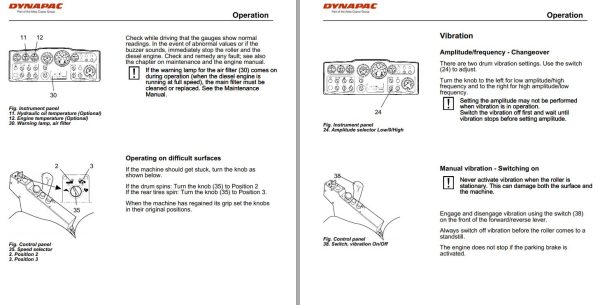 Dynapac Roller CA612 Operation Maintenance Manual PDF 2