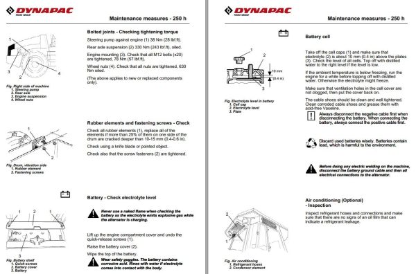 Dynapac Roller CA702 Operation Maintenance Manual PDF 2