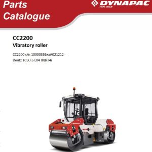 Dynapac Roller CC2200 Parts Catalogue PDF 1