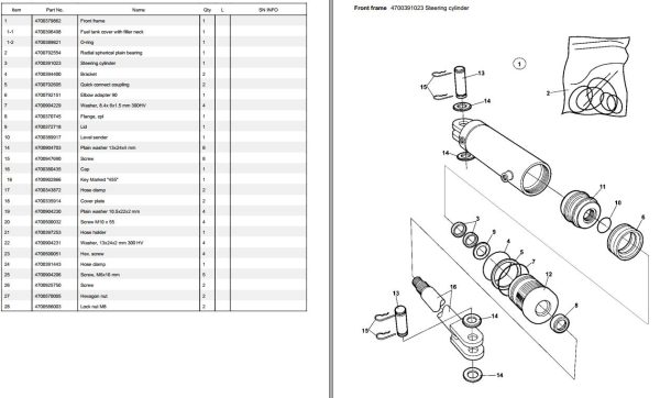 Dynapac Roller CC2300 Parts Catalogue PDF 2