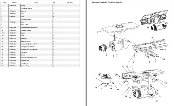 Dynapac Roller CC2300C Parts Manual PDF 2