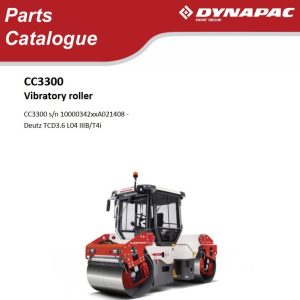 Dynapac Roller CC3300 Parts Catalogue PDF 1