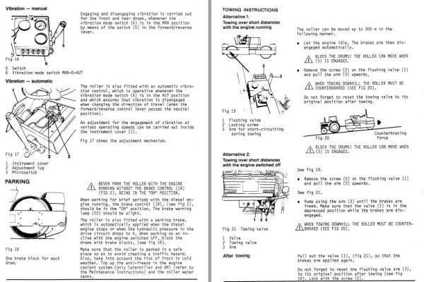 Dynapac Roller CC42 Operation Manual PDF 2