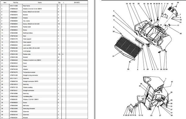 Dynapac Roller CC4200C Parts Manual PDF 2