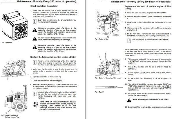 Dynapac Roller CT3000 Parts Operation Maintenance Manual PDF 3