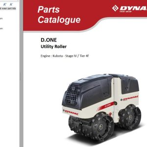 Dynapac Utility Roller D.ONE Parts Operation Maintenance Manual PDF 1