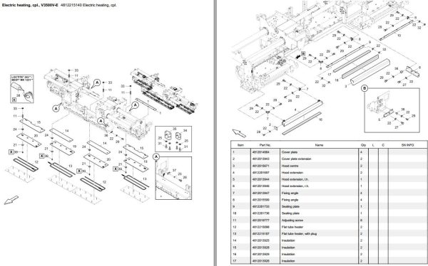 Dynapac V3500VE V3500TVE Parts Catalogue PDF 2