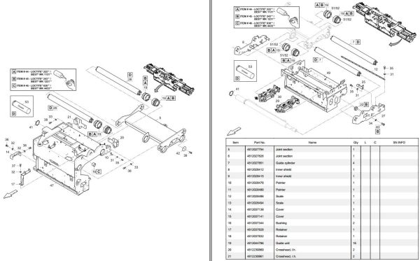 Dynapac V5100TV Parts Catalogue PDF 2