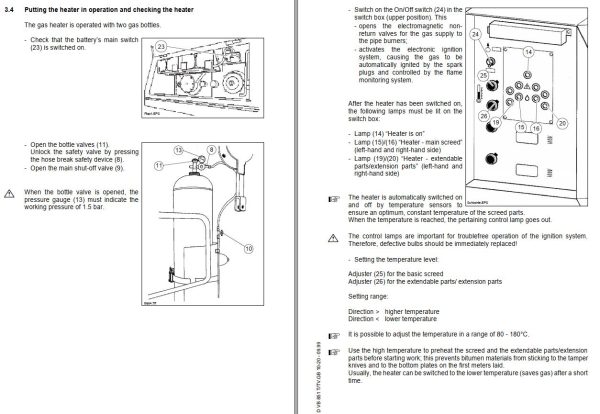 Dynapac VB851T VB851TV Operation Manual PDF 2