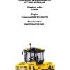 Dynapac Vibratory Roller CC3800 Operation Maintenance Parts Manual