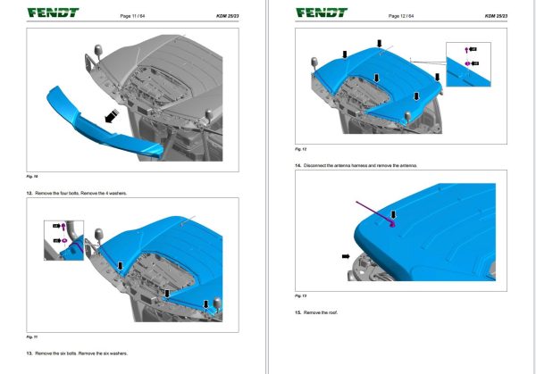 Fendt 2010 to 2024 Service Bulletin 3