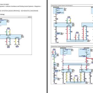 Genesis G90 2023 V6 3.5L Turbo Sc Mhev Electrical Wiring Diagrams 1