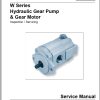 Haldex Pump Gear Motor Barnes W Series Gear Service Manual 915100