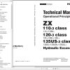 Hitachi Excavator ZX110 3 ZX120 3 ZX135US 3 Technical Manual 2