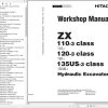 Hitachi Excavator ZX110 3 ZX120 3 ZX135US 3 Workshop Manual W1R7 E 00 1