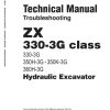 Hitachi Excavator ZX330 3G to ZX360H 3G Technical Manual 1