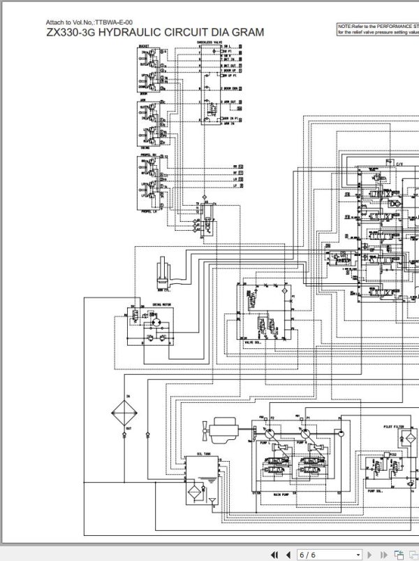 Hitachi Excavator ZX330 3G to ZX360H 3G Technical Manual 3