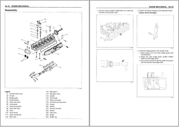 Hitachi Excavator ZX330 3G to ZX360H 3G Workshop Manual WBWA E 00 2