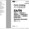 Hitachi Excavator ZX490 7 to ZX530LCH 7 Parts Catalog 2