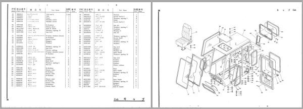 Hitachi Hydraulic Excavator UH05D Parts Catalog EN JP 2