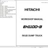 Hitachi Rigid Dump Truck EH1100 3 Workshop Manual