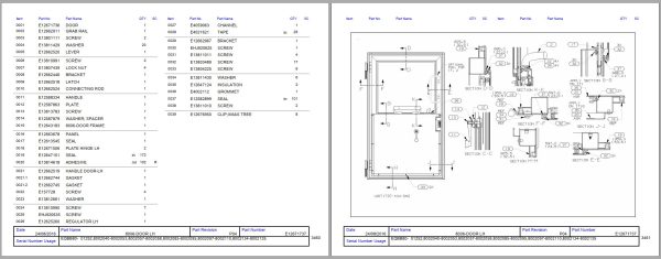 Hitachi Rigid Dump Truck EH1100 5 MTU EQBB80 Parts Catalog 1