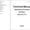 Hitachi Rigid Dump Truck EH1700 3 Operational Principles Manual
