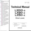 Hitachi Wheel Loader LX100 2 Technical Manual T482E 02