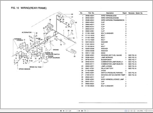 Hitachi Wheel Loader LX110 7 Parts Catalog PW 648AH EN JP 1
