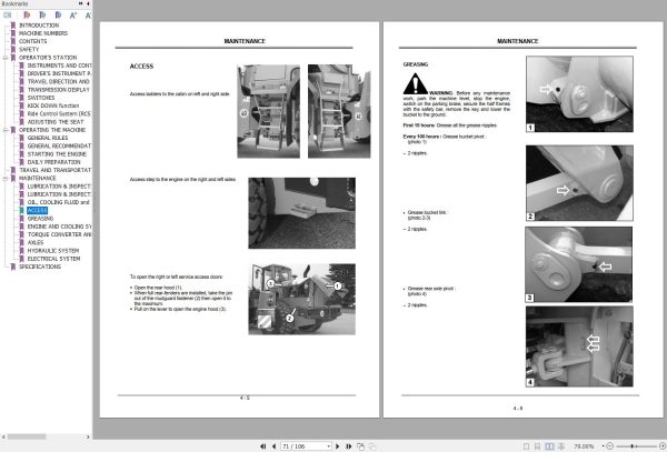 Hitachi Wheel Loader LX145E 2 Operators Manual EM42J EN3 1 1